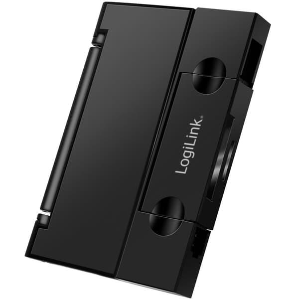 LogiLink Minneskortsläsare USB-C + USB-A MicroSD - och SD-kort inkl. förvaring