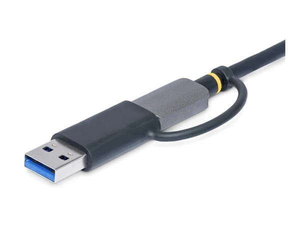 StarTech.com USB 3.0 Multi-Media muistikortinlukija, SD/microSD/CompactFlash-kortinlukija, Kannettava USB 5Gbps korttisovitin, Ulkoinen USB-C-kortinl