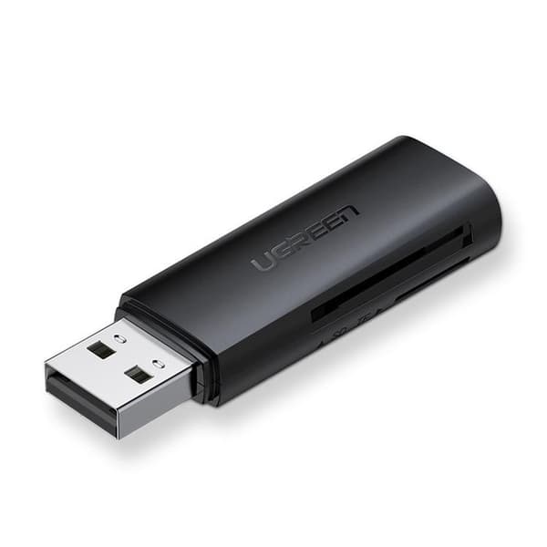 Ugreen kortläsare USB 3.0 SD/TF - Svart