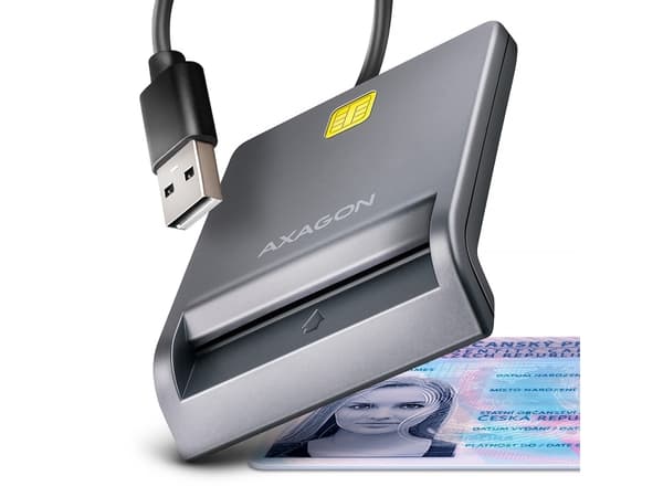 CRE-SM3T USB ID-kortinlukija, kaapeli 1.3m