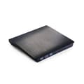 Miniatyrbild 2 av 4: Extern DVD-brännare - Slim - USB 3.0 - Windows-kompatibel - Svart - Bärbar