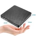 Miniatyrbild 2 av 4: Extern CD DVD-spelare USB 3.0 - YIKXIULF - CD-brännare - Svart - Windows/Mac