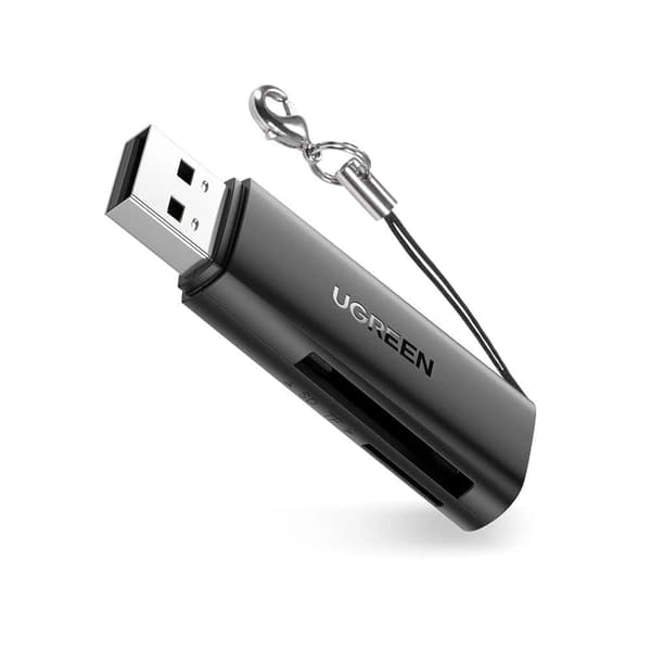 Ugreen CM264 USB 3.0 SD/TF-kortleser - Svart