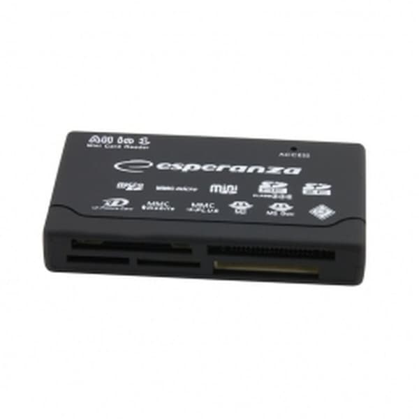 Ekstern Reader Card Esperanza EA119 Sort