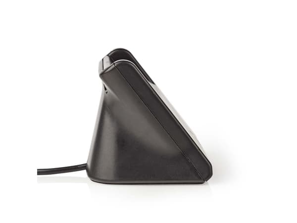 Nedis CRDRU2SM3BK, SmartMedia, musta, akryylinitriilibutadieenistyreeni, USB 2.0, 81 mm, 63 mm