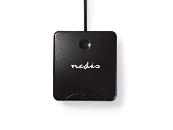 Nedis CRDRU2SM1BK, Lajittelu, Muovi, USB 2.0, 62 mm, 69 mm, 16 mm