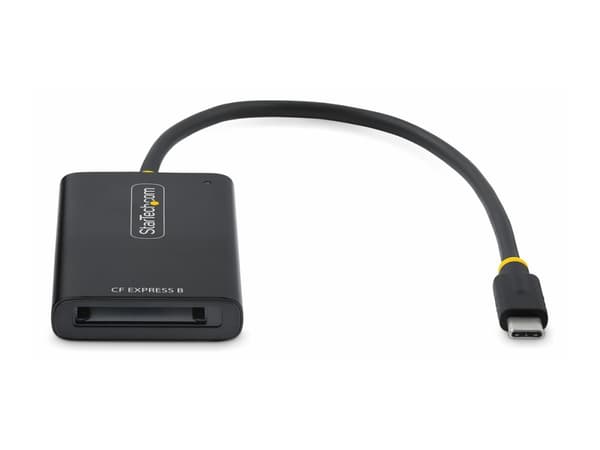 StarTech.com USB-C CFexpress Type B Card Reader, USB 10Gbps, Portable Memory Card Reader, USB Type-C to CF Express 2.0 Adapter, Works with Any Operat