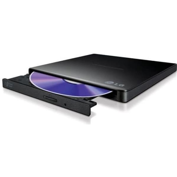 LG Bärbar DVD-brännare GP57EB40 Svart