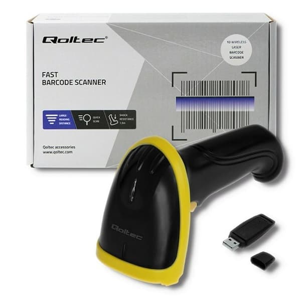 Sträckkodsläsare Qoltec 50862