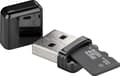 Miniatyrbild 2 av 2: Goobay 38656, MicroSD (TransFlash), Svart, 480 Mbit/s, USB, 1 styck, Polypåse