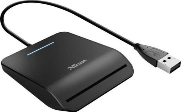 Trust Primo, CardBus+USB 2.0, 1 m, Svart, 61 g Svart