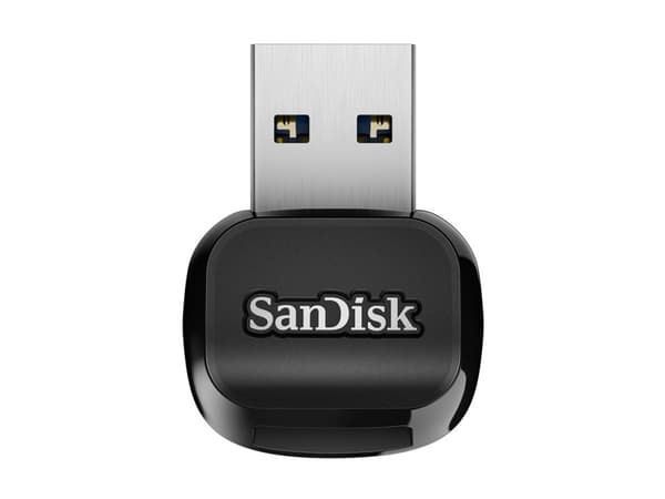 SanDisk QuickFlow - Kortleser (microSD, microSDHC, microSDHC UHS-I, microSDXC, microSDXC UHS-I) - USB 3.2 Gen 1