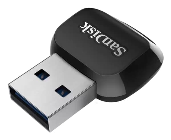 SanDisk QuickFlow - Kortleser (microSD, microSDHC, microSDHC UHS-I, microSDXC, microSDXC UHS-I) - USB 3.2 Gen 1