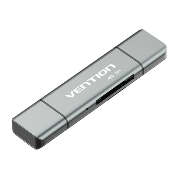 Multifunktionell USB2.0-kortläsare CCJH0 Grå