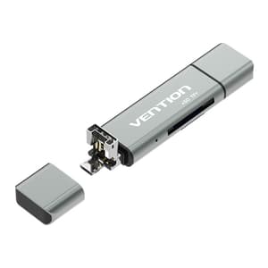 Multifunktionell USB2.0-kortläsare CCJH0 Grå