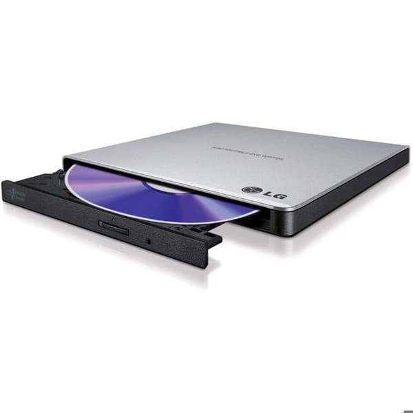 Extern DVD-brännare - HITASHI-LG - GP57EB40 - USB 2.0 - DVD-RW, DVD+R DL - Grå färg