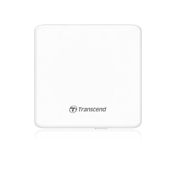 Extern DVD-brännare - Transcend - TS8XDVDS-W - USB - Vit - Kompatibel med CD/DVD