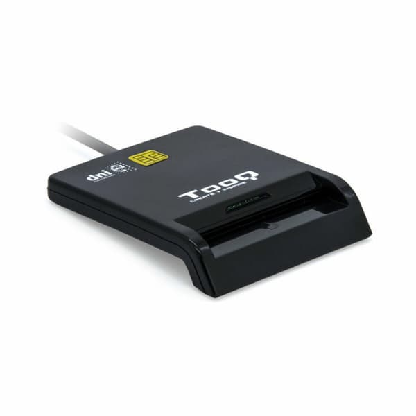 Smart kortlæser TooQ TQR-211B Sort Sort