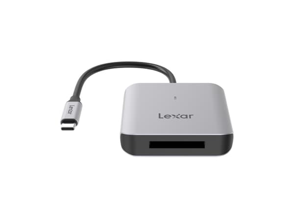 Lexar LRW510U-BNHNG, CFexpress, Harmaa, 10000 Mbit/s, USB 3.2 Gen 2 (3.1 Gen 2) Type-C, 0 - 40 °C, -20 - 85 °C