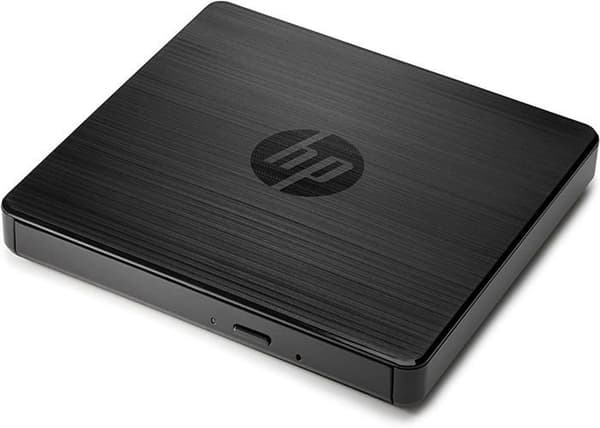 Hp extern optisk läsare - brännare - F6V97AA - ABB USB extern DVDRW-läsare - Svart Svart