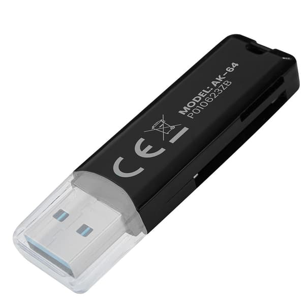 SAVIO SD-kortlæser, USB 3.0, AK-64
