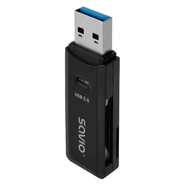 SAVIO SD-kortlæser, USB 3.0, AK-64