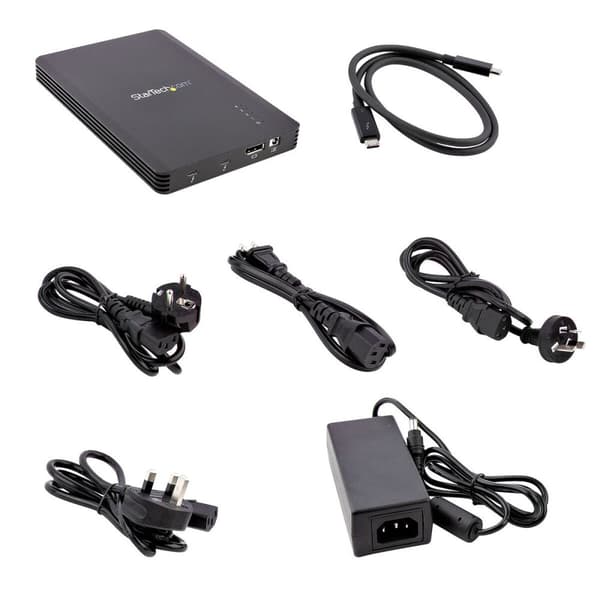 Kasse Thunderbolt 3 Startech M2E4BTB3 Sort