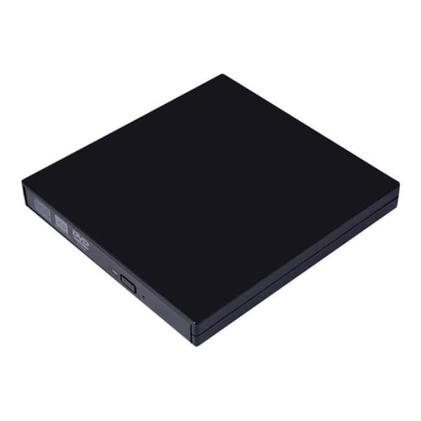 MicroStorage Slim Extern DVD-RW-brännare - SuperSpeed USB 3.0 - Svart Svart