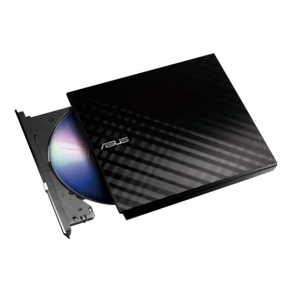 Skivenhet - ASUS - SDRW-08D2S-U LITE - DVD±RW - USB 2.0 - Extern - Svart