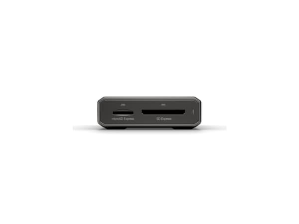 SanDisk PRO-READER Dual Card - Kortinlukija - 2-in-1 (SD Express, microSD Express, microSD UHS-I, microSDHC UHS-I, microSDXC UHS-I, SDHC UHS-I, SDXC