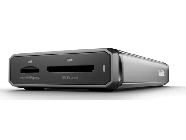 SanDisk PRO-READER Dual Card - Kortinlukija - 2-in-1 (SD Express, microSD Express, microSD UHS-I, microSDHC UHS-I, microSDXC UHS-I, SDHC UHS-I, SDXC