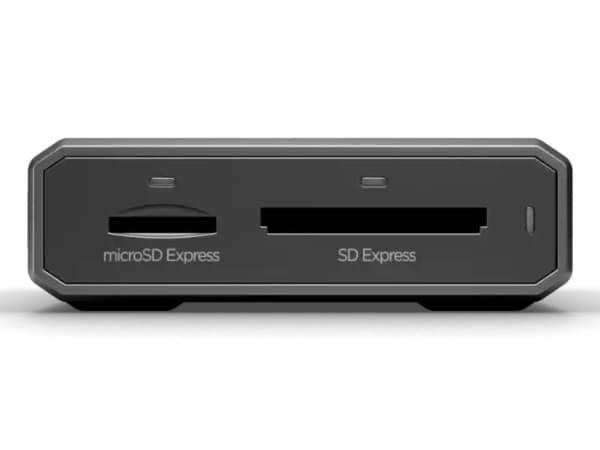 SanDisk PRO-READER Dual Card - Kortinlukija - 2-in-1 (SD Express, microSD Express, microSD UHS-I, microSDHC UHS-I, microSDXC UHS-I, SDHC UHS-I, SDXC