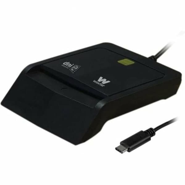 Elektronisk ID-läsare Woxter Svart