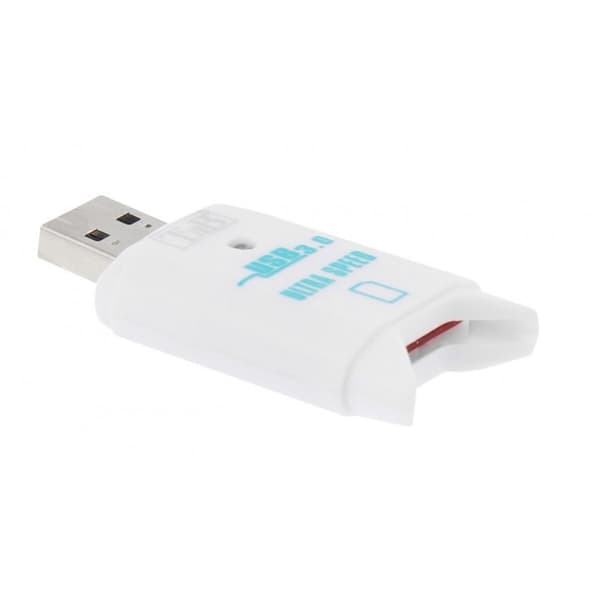 Extern Kortläsare T'NB Mini USB 3.0 Vit