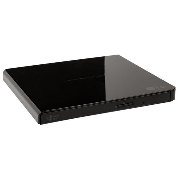 Extern DVD-brännare - HITACHI-LG - GP57EB40 - USB 2.0 - Svart - M-Disc-kompatibel