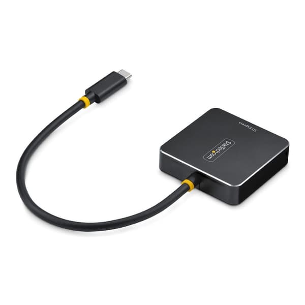 Ekstern Reader Card Startech 1B-USB-C-SDE-ADAPTER Sort