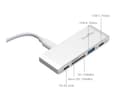 Miniatyrbild 2 av 5: SmallRig 4746, MicroSD (TransFlash), MicroSDHC, MicroSDXC, SD, SDHC, SDXC, Silver, Vit, 104 Mbit/s, aluminium, USB 3.2 Gen 2 (3.1 Gen 2) Typ-C, 96 mm