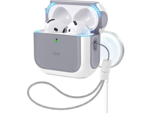 AirPods 4 Orbit Hybrid case (white)