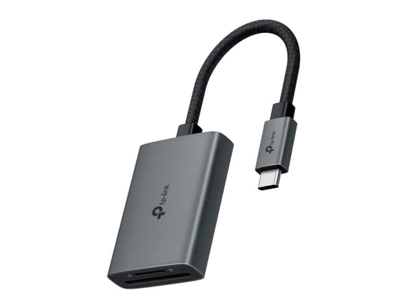 TP-Link UA430C, MicroSD (TransFlash), SD, Grå, CE, FCC, RoHS, BSMI, USB 3.2 Gen 1 (3.1 Gen 1) Type-C, 48,4 mm, 34,2 mm
