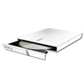 Miniatyrbild 2 av 2: Asus SDRW-08D2S-U 8x Slim White USB 2.0 extern DVD-brännare med skivkryptering och dra-och-bränn