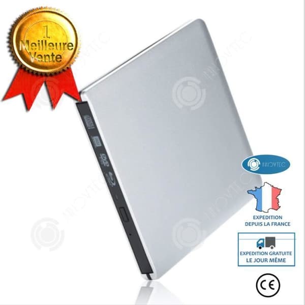 INN® Bärbar cd-spelare extern blu-ray usb-brännare vardagsrum dvd radio rw dvd rom spelare barn optisk inspelare
