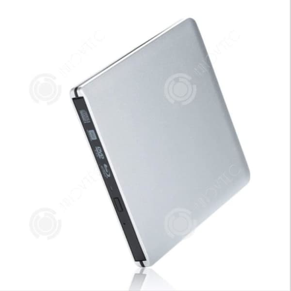 CD- och DVD-spelare - INN® - Slim Portable - USB3.0 - XP/WIN7-kompatibel - 24X läshastighet