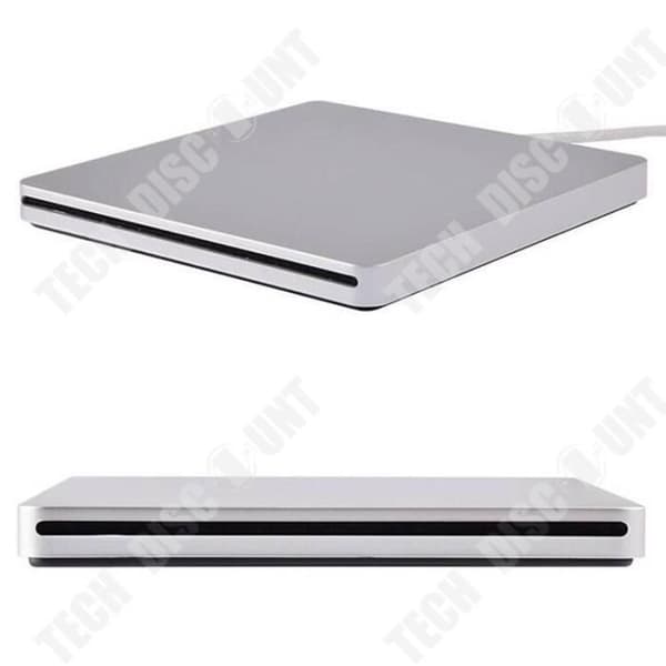 TD® Neutral Ultratunn sug CD-brännare USB Extern DVD-brännare Dator Optisk enhet CD-brännare