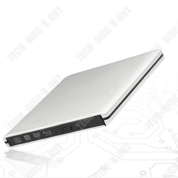 TD® High-end Ultratunn USB3.0 Aluminiumlegering Extern 4K Blu-ray-brännare Laptop Brännande Universalbrännare