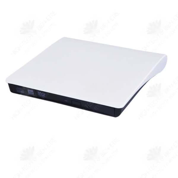 HTBE® Ultratunn hög stabilitet USB mobil optisk enhet Extern DVD-brännare Extern optisk enhet Brännare
