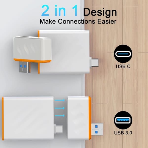 NÖRDIC USB-A, USB-C 3.0 Kortinlukija 2 Slot CFexpress Type A, SD3.0 UHS-I