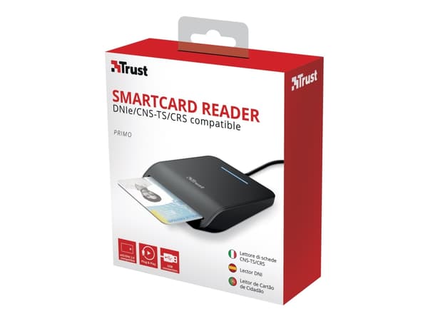 Trust Primo - SMART-kortläsare - USB 2.0