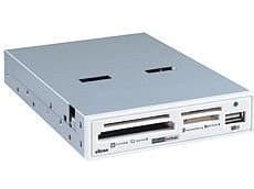 Ultron Reader UCR 75in1 + USB Port 3.5", MS Pro Duo,SDHC,XD, Valkoinen, Windows 2000 (SP4+), XP 32/64-bit(SP1+), Vista 32/64-bit Mac OS X Linux (Kern