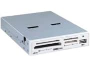 Ultron Reader UCR 75in1 + USB Port 3.5", MS Pro Duo,SDHC,XD, Valkoinen, Windows 2000 (SP4+), XP 32/64-bit(SP1+), Vista 32/64-bit Mac OS X Linux (Kern
