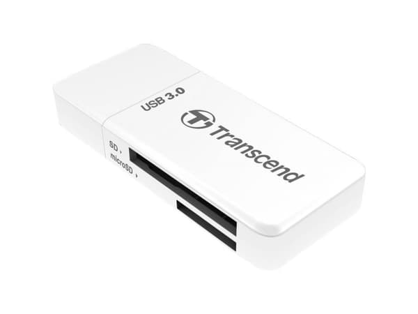 Transcend RDF5 - Kortinlukija (microSD, SDHC, microSDHC, SDXC, microSDXC, SDHC UHS-I, SDXC UHS-I, microSDHC UHS-I, microSDXC UHS-I) - USB 3.0